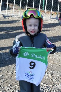 Młody zawodnik wiślańskich zawodów
